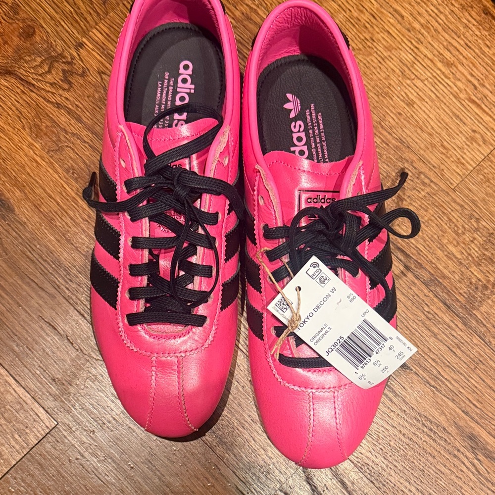adidas Women's Pink Samba Classic Sneakers